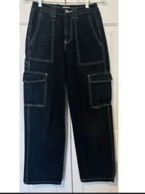 Cargo Pants with White Contrast Stitching 11/30